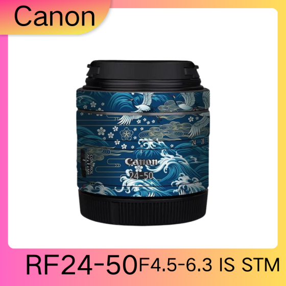 Lentes Canon RF24-50F4.5-6.3 IS STM  - Pele câmera, adesivo câmera - com alta resistência a arranhões, à prova d'água e com design elegante.